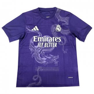 Tailandia Camisola Real Madrid Dragon 2024-2025 Purpura