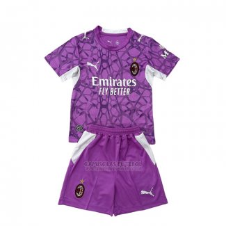 Camisola AC Milao Goleiro 2º Crianca 2026-2027