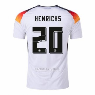 Camisola Alemanha Jogador Henrichs 1º 2024