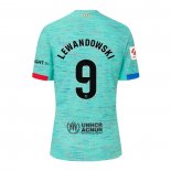 Camisola Barcelona Jogador Lewandowski 3º 2023-2024