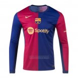 Camisola Barcelona 1º Manga Comprida 2024-2025