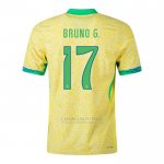 Camisola Brasil Jogador Bruno G. 1º 2024