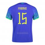 Camisola Brasil Jogador Fabinho 2º 2022