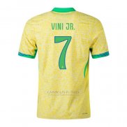 Camisola Brasil Jogador Vini Jr. 1º 2024