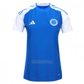 Camisola Cruzeiro 1º Mulher 2025