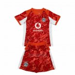 Camisola Dortmund Goleiro 2º Crianca 2025-2026 Vermelho