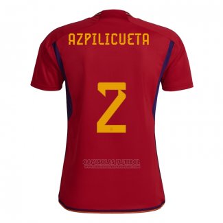 Camisola Espanha Jogador Azpilicueta 1º 2022