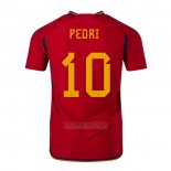 Camisola Espanha Jogador Pedri 1º 2022