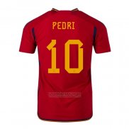 Camisola Espanha Jogador Pedri 1º 2022