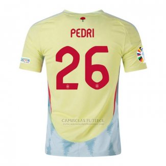 Camisola Espanha Jogador Pedri 2º 2024