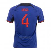 Camisola Holanda Jogador Virgil 2º 2022