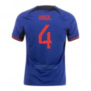 Camisola Holanda Jogador Virgil 2º 2022