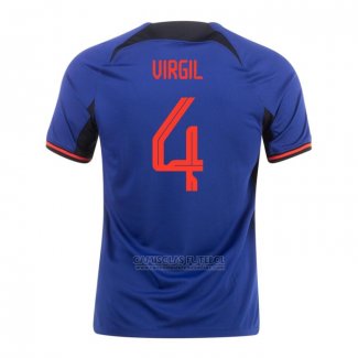 Camisola Holanda Jogador Virgil 2º 2022