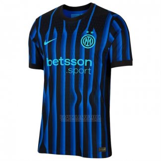 Camisola Inter de Milao 1º Authentic 2025-2026