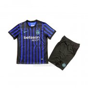 Camisola Inter de Milao 1º Crianca 2025-2026