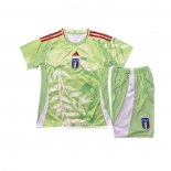Camisola Italia 2º Crianca Euro 2025