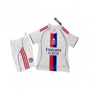 Camisola Lyon 1º Crianca 2025-2026