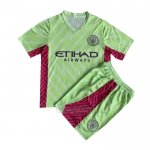 Camisola Manchester City Goleiro Crianca 2023-2024 Verde