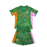 Camisola Manchester City Goleiro Crianca 2025-2026 Verde