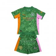 Camisola Manchester City Goleiro Crianca 2025-2026 Verde