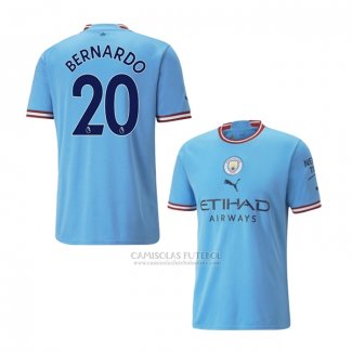 Camisola Manchester City Jogador Bernardo 1º 2022-2023