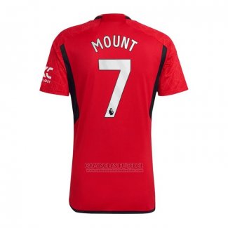 Camisola Manchester United Jogador Mount 1º 2023-2024