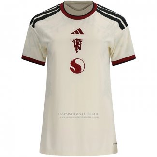 Camisola Manchester United 3º Mulher 2026-2027