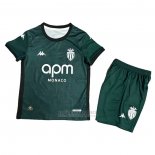 Camisola Monaco 2º Crianca 2024-2025