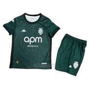 Camisola Monaco 2º Crianca 2024-2025