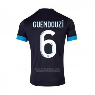 Camisola Olympique Marsella Jogador Guendouzi 2º 2022-2023