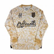 Camisola Palestina Special Manga Comprida 2025-2026 Amarelo