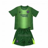 Camisola Paris Saint-Germain Goleiro Crianca 2025-2026 Verde