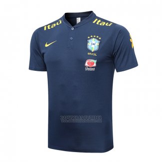 Camisola Polo del Brasil 2022-2023 Azul