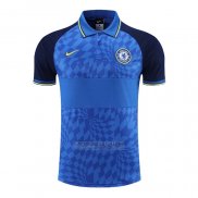 Camisola Polo del Chelsea 2022-2023 Azul