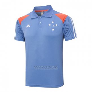 Camisola Polo del Cruzeiro 2024-2025 Cinza