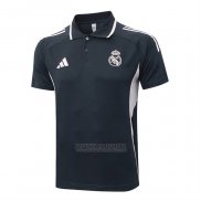Camisola Polo del Real Madrid 2025-2026 Cinza Rosa