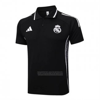 Camisola Polo del Real Madrid 2025-2026 Preto