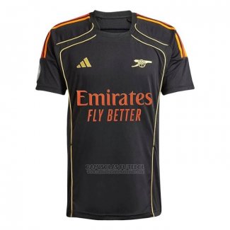 Camisola Pre Match del Arsenal 2025-2026 Preto