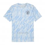 Camisola Pre Match del Manchester City 2025-2026 Azul