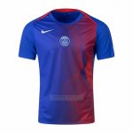 Camisola Pre Match del Paris Saint-Germain 2025-2026 Azul Vermelho