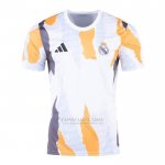 Camisola Pre Match del Real Madrid 2024 Branco