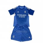 Camisola Real Madrid Goleiro Crianca 2025-2026 Azul