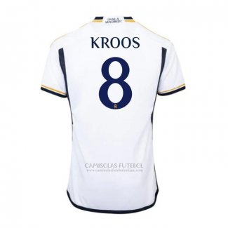 Camisola Real Madrid Jogador Kroos 1º 2023-2024