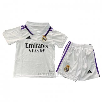 Camisola Real Madrid 1º Crianca 2022-2023