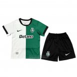 Camisola Sporting Special Crianca 2025-2026 Branco Verde