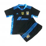 Camisola Tigres UANL Goleiro Crianca 2021 Azul