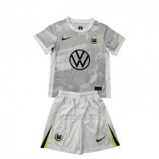 Camisola Wolfsburg 2º Crianca 2025-2026