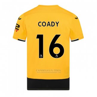 Camisola Wolves Jogador Coady 1º 2022-2023