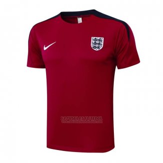 Camisola de Treinamento Inglaterra 2024-2025 Vermelho