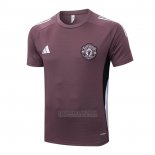 Camisola de Treinamento Manchester United 2025-2026 Brown